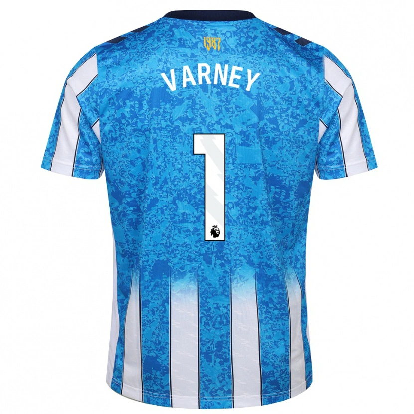 Danxen Pánské Oscar Varney #1 Bílá Modrá Oranžová Domů Hráčské Dresy 2026/27 Dres