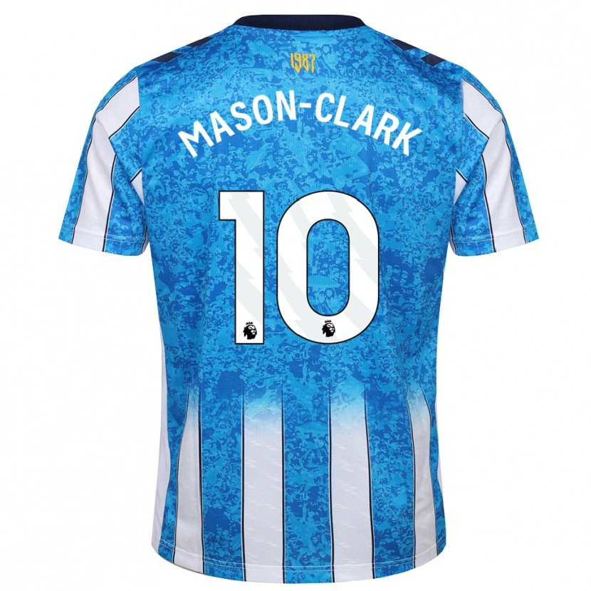 Danxen Pánské Ephron Mason-Clark #10 Bílá Modrá Oranžová Domů Hráčské Dresy 2026/27 Dres
