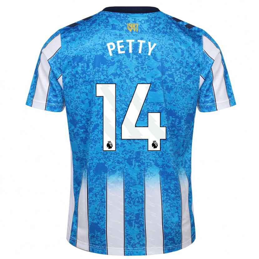 Danxen Pánské Billy Petty #14 Bílá Modrá Oranžová Domů Hráčské Dresy 2026/27 Dres