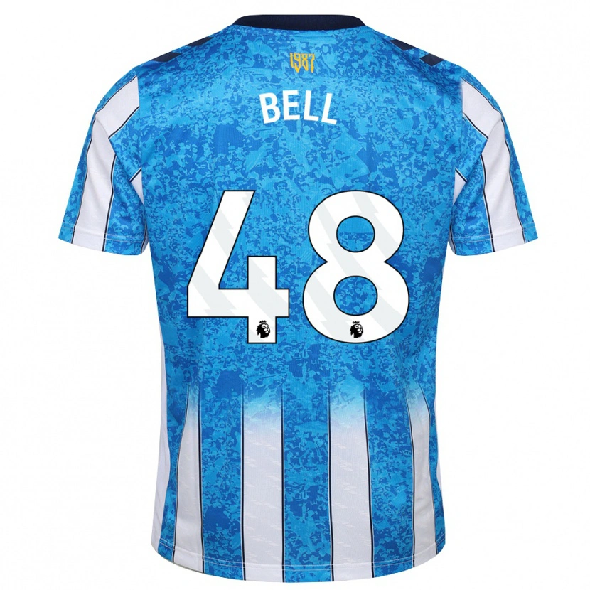 Danxen Pánské Luke Bell #48 Bílá Modrá Oranžová Domů Hráčské Dresy 2026/27 Dres