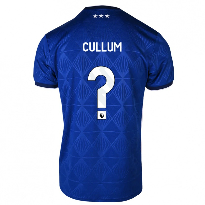 Danxen Pánské Danny Cullum #0 Středně Modrá Bílá Červená Domů Hráčské Dresy 2026/27 Dres