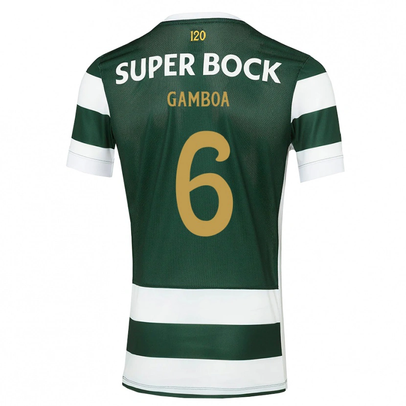 Danxen Pánské Sandro Gambôa #6 Tmavě Břidlicově Šedá Bílá Domů Hráčské Dresy 2026/27 Dres