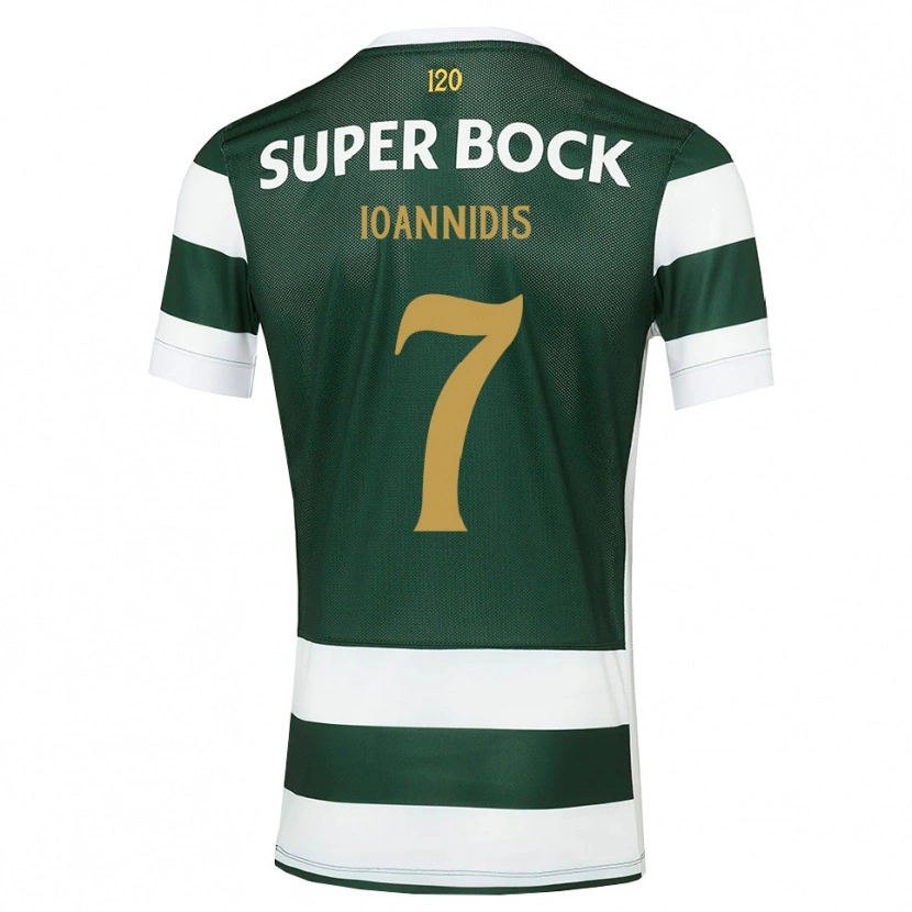 Danxen Pánské Fotis Ioannidis #7 Tmavě Břidlicově Šedá Bílá Domů Hráčské Dresy 2026/27 Dres