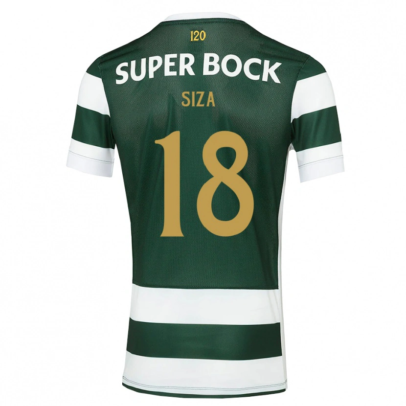 Danxen Pánské Sergio Siza #18 Tmavě Břidlicově Šedá Bílá Domů Hráčské Dresy 2026/27 Dres
