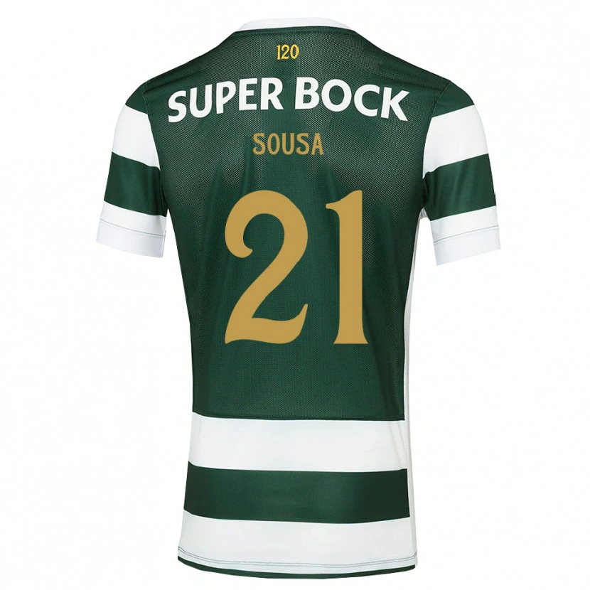 Danxen Pánské Margarida Sousa #21 Tmavě Břidlicově Šedá Bílá Domů Hráčské Dresy 2026/27 Dres