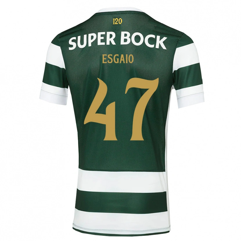 Danxen Pánské Ricardo Esgaio #47 Tmavě Břidlicově Šedá Bílá Domů Hráčské Dresy 2026/27 Dres
