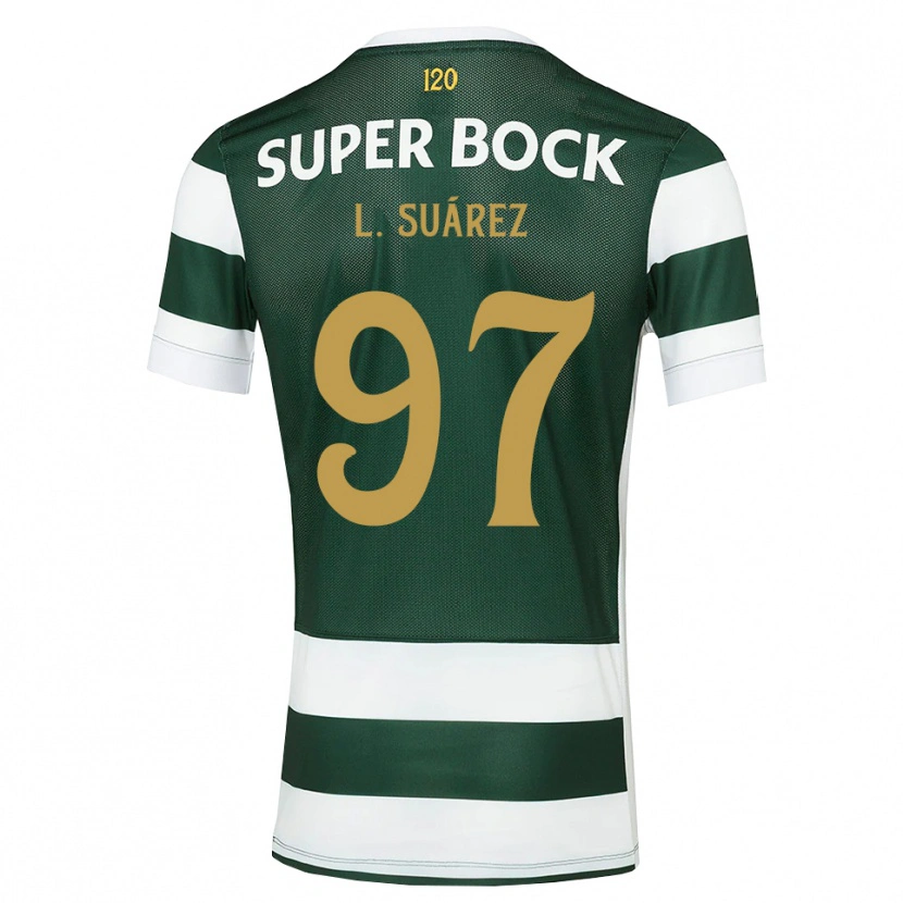 Danxen Pánské Luis Suárez #97 Tmavě Břidlicově Šedá Bílá Domů Hráčské Dresy 2026/27 Dres