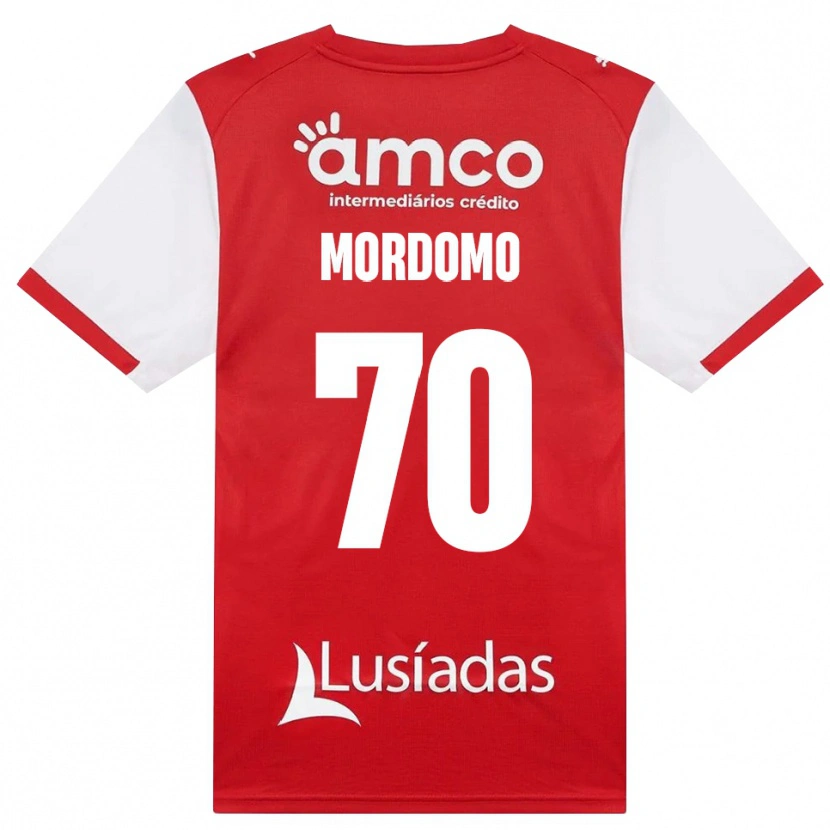 Danxen Pánské Mordomo #70 Bílá Červená Černá Domů Hráčské Dresy 2026/27 Dres