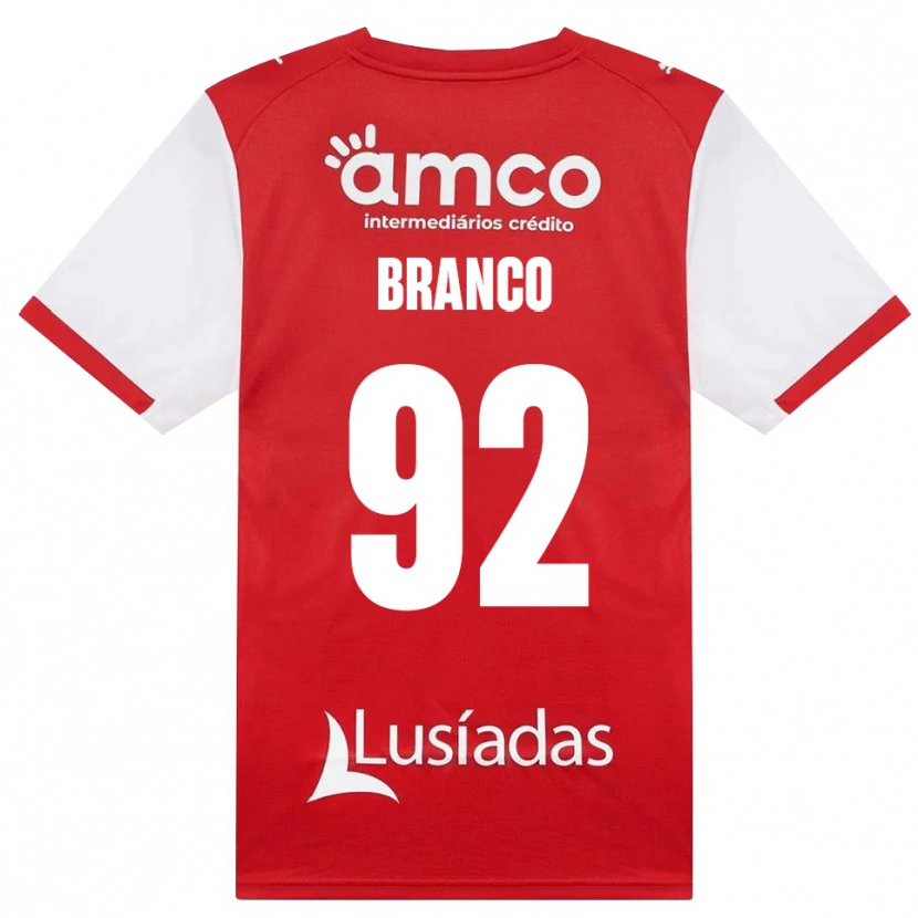 Danxen Pánské António Gil #92 Bílá Červená Černá Domů Hráčské Dresy 2026/27 Dres