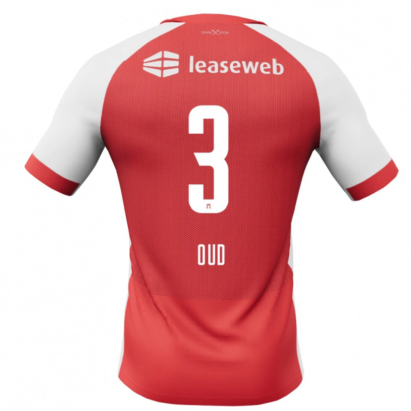 Danxen Pánské Joeri Oud #3 Červená Bílá Černá Domů Hráčské Dresy 2026/27 Dres