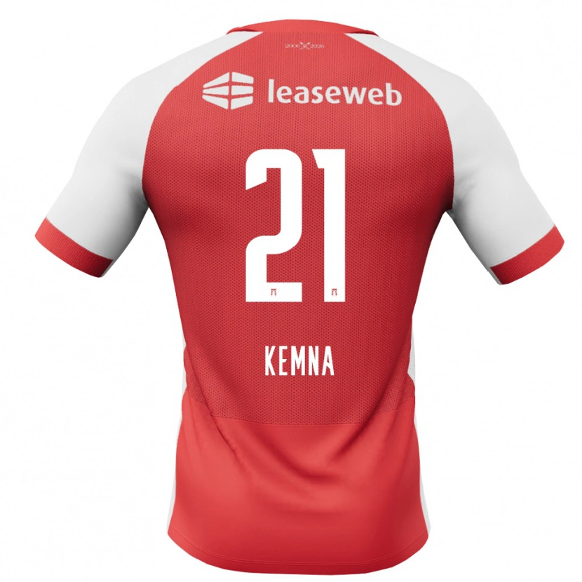 Danxen Pánské Ties Kemna #21 Červená Bílá Černá Domů Hráčské Dresy 2026/27 Dres