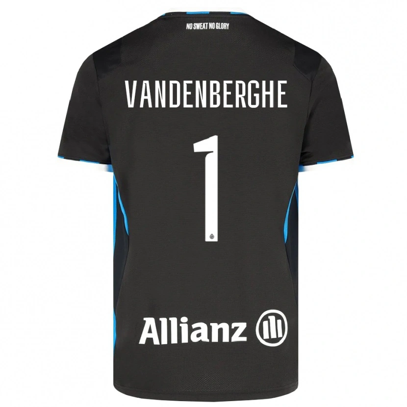 Danxen Pánské Xander Vandenberghe #1 Černá Červená Modrá Domů Hráčské Dresy 2026/27 Dres