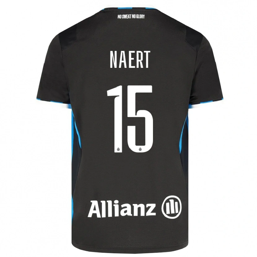 Danxen Pánské Stan Naert #15 Černá Červená Modrá Domů Hráčské Dresy 2026/27 Dres