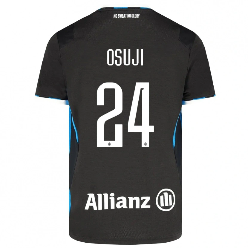 Danxen Pánské Vince Osuji #24 Černá Červená Modrá Domů Hráčské Dresy 2026/27 Dres