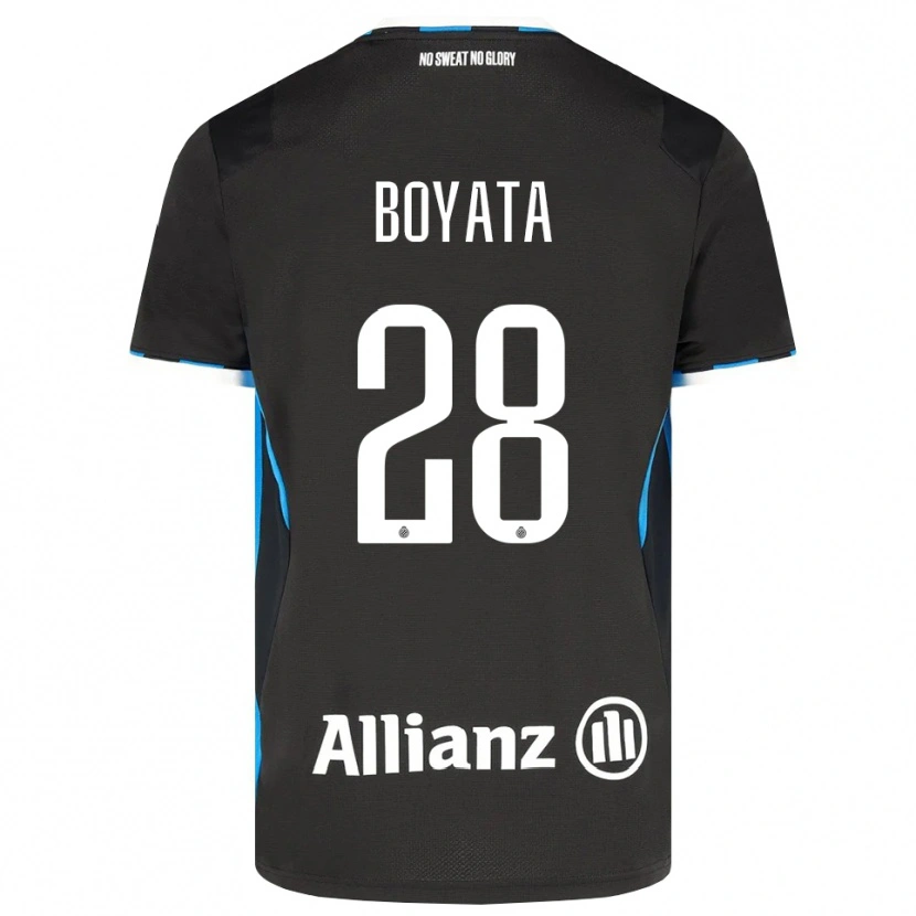 Danxen Pánské Dedryck Boyata #28 Černá Červená Modrá Domů Hráčské Dresy 2026/27 Dres