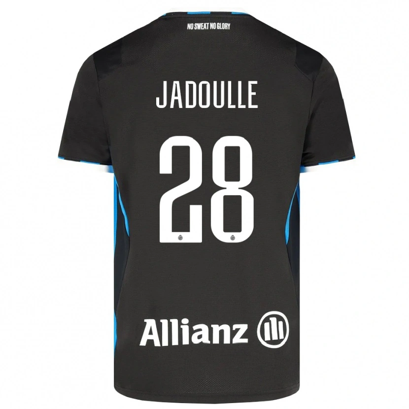 Danxen Pánské Romane Jadoulle #28 Černá Červená Modrá Domů Hráčské Dresy 2026/27 Dres