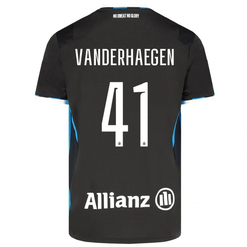 Danxen Pánské Lotte Vanderhaegen #41 Černá Červená Modrá Domů Hráčské Dresy 2026/27 Dres