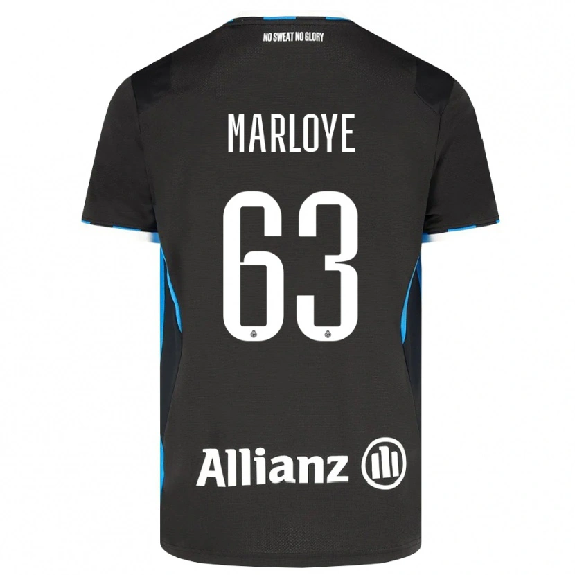 Danxen Pánské Sacha Marloye #63 Černá Červená Modrá Domů Hráčské Dresy 2026/27 Dres