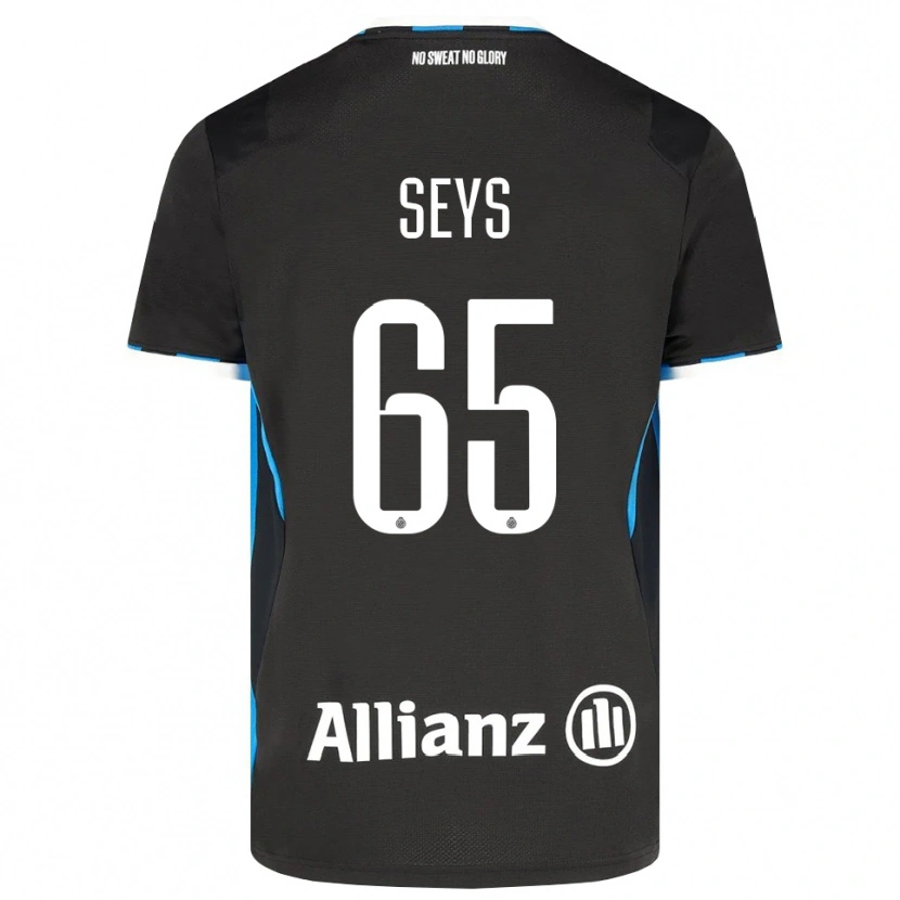 Danxen Pánské Joaquin Seys #65 Černá Červená Modrá Domů Hráčské Dresy 2026/27 Dres