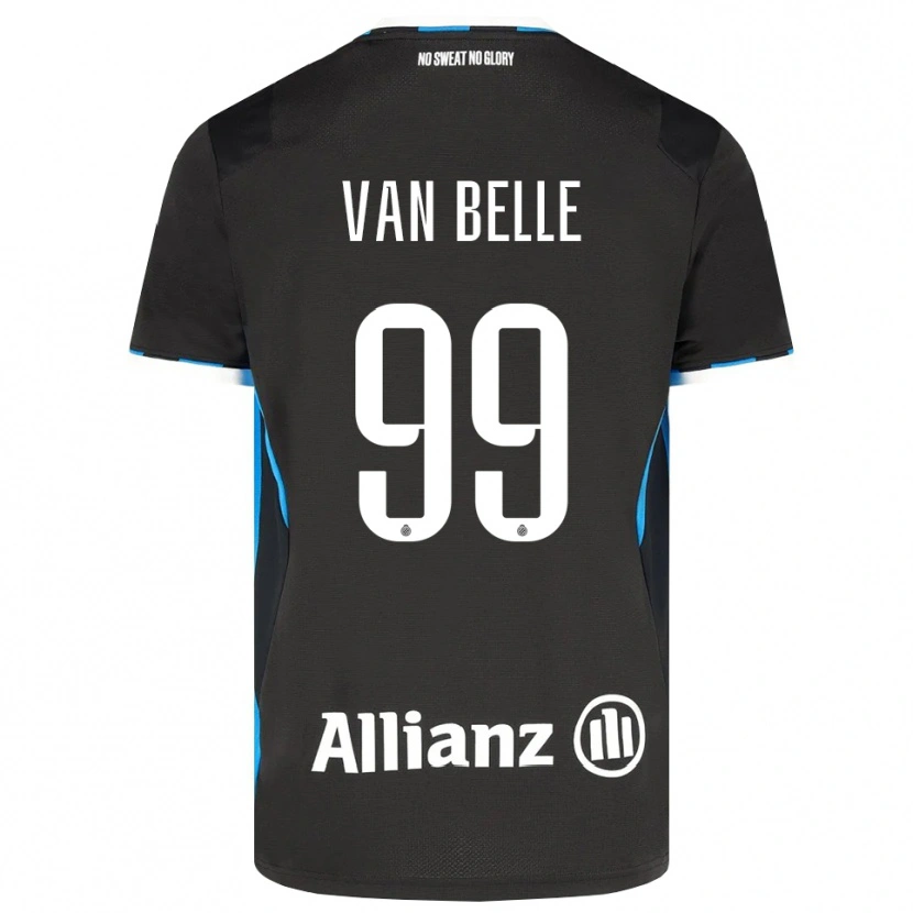 Danxen Pánské Lyndsey Van Belle #99 Černá Červená Modrá Domů Hráčské Dresy 2026/27 Dres