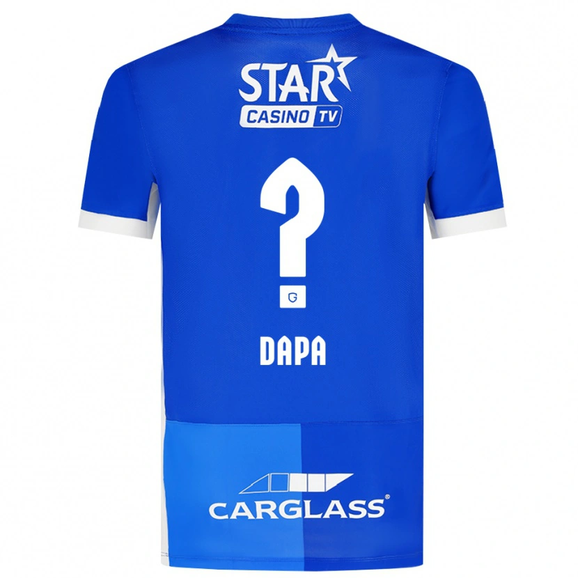 Danxen Pánské Melvyn Dapa #0 Středně Modrá Královská Modř Bílá Domů Hráčské Dresy 2026/27 Dres