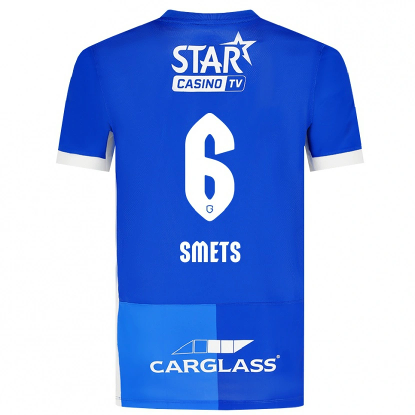 Danxen Pánské Matte Smets #6 Středně Modrá Královská Modř Bílá Domů Hráčské Dresy 2026/27 Dres