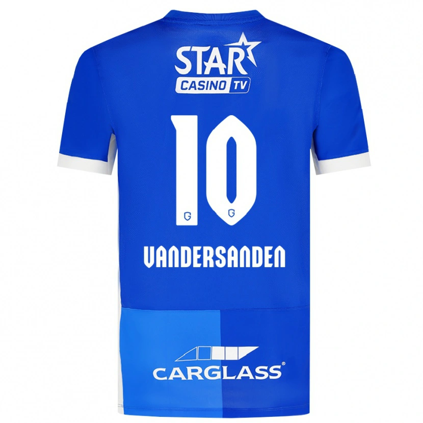 Danxen Pánské Sien Vandersanden #10 Středně Modrá Královská Modř Bílá Domů Hráčské Dresy 2026/27 Dres