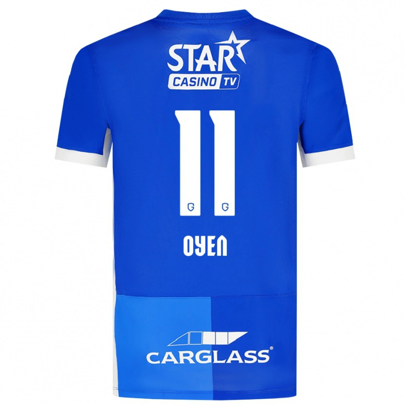 Danxen Pánské Luca Oyen #11 Středně Modrá Královská Modř Bílá Domů Hráčské Dresy 2026/27 Dres