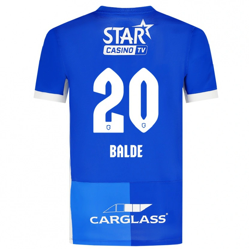 Danxen Pánské Thierno Balde #20 Středně Modrá Královská Modř Bílá Domů Hráčské Dresy 2026/27 Dres