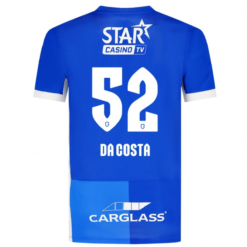 Danxen Pánské Wilson Da Costa #52 Středně Modrá Královská Modř Bílá Domů Hráčské Dresy 2026/27 Dres