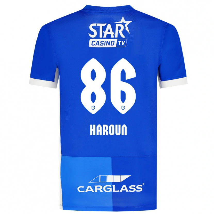 Danxen Pánské Kenan Haroun #86 Středně Modrá Královská Modř Bílá Domů Hráčské Dresy 2026/27 Dres