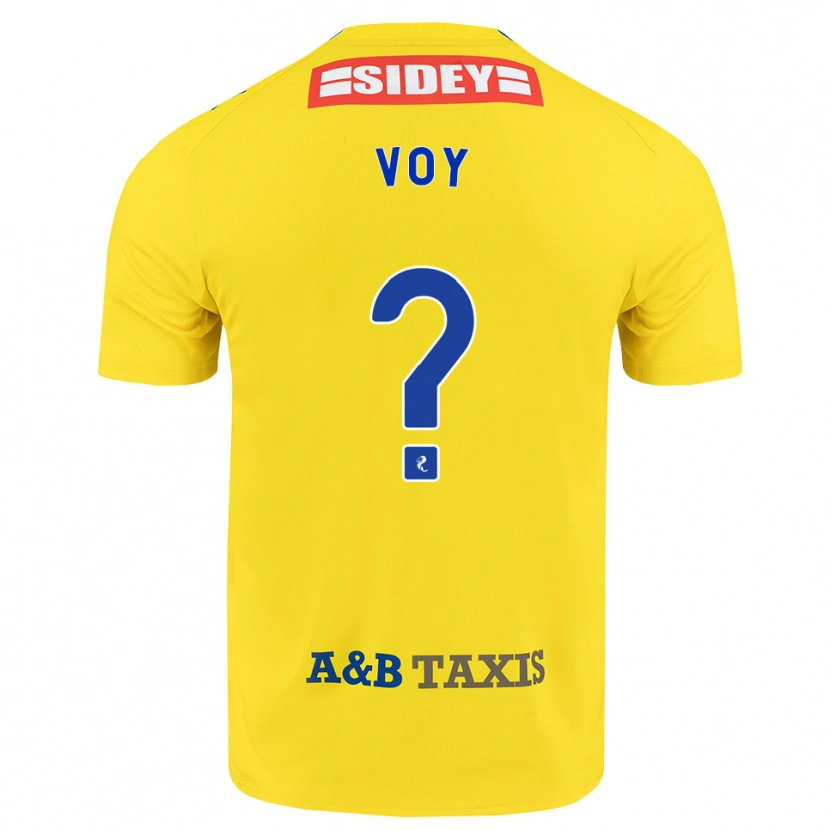 Danxen Pánské Cole Voy #0 Žlutá Modrá Černá Daleko Hráčské Dresy 2026/27 Dres