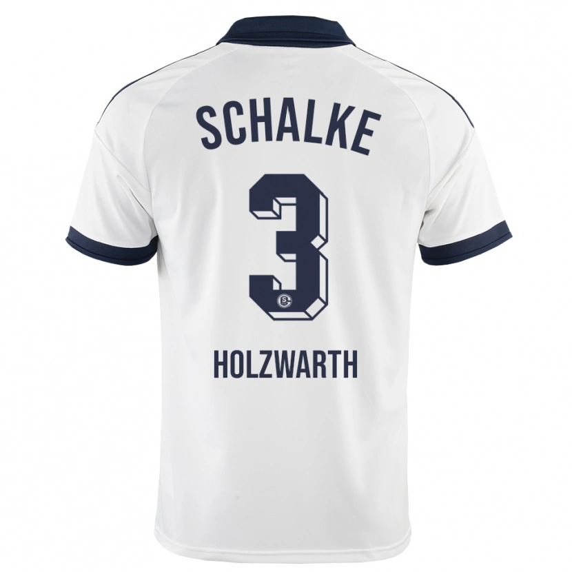 Danxen Pánské Luc Holzwarth #3 Černá Bílá Daleko Hráčské Dresy 2026/27 Dres