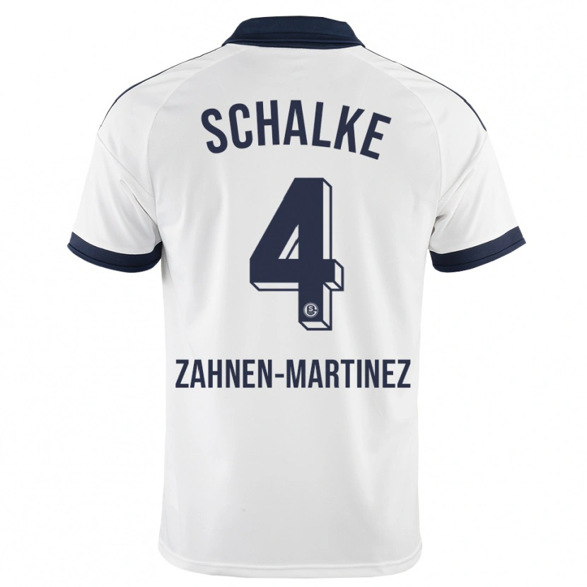 Danxen Pánské Pablo Zahnen-Martinez #4 Černá Bílá Daleko Hráčské Dresy 2026/27 Dres
