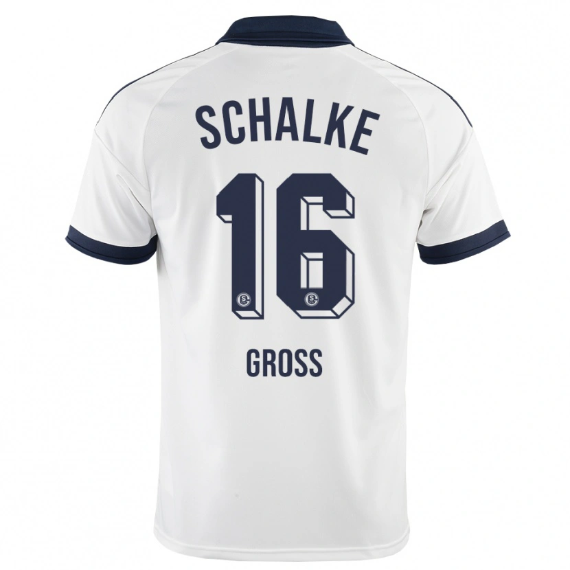 Danxen Pánské Luca Groß #16 Černá Bílá Daleko Hráčské Dresy 2026/27 Dres