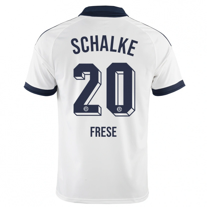 Danxen Pánské Niklas Frese #20 Černá Bílá Daleko Hráčské Dresy 2026/27 Dres