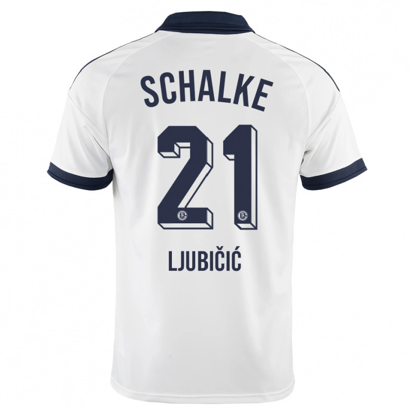 Danxen Pánské Dejan Ljubicic #21 Černá Bílá Daleko Hráčské Dresy 2026/27 Dres