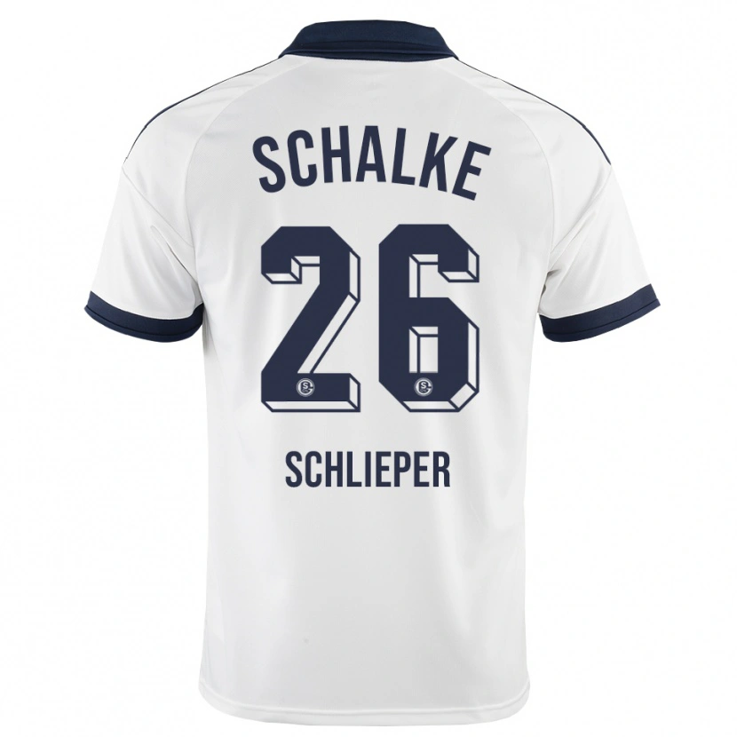 Danxen Pánské Ben Schlieper #26 Černá Bílá Daleko Hráčské Dresy 2026/27 Dres