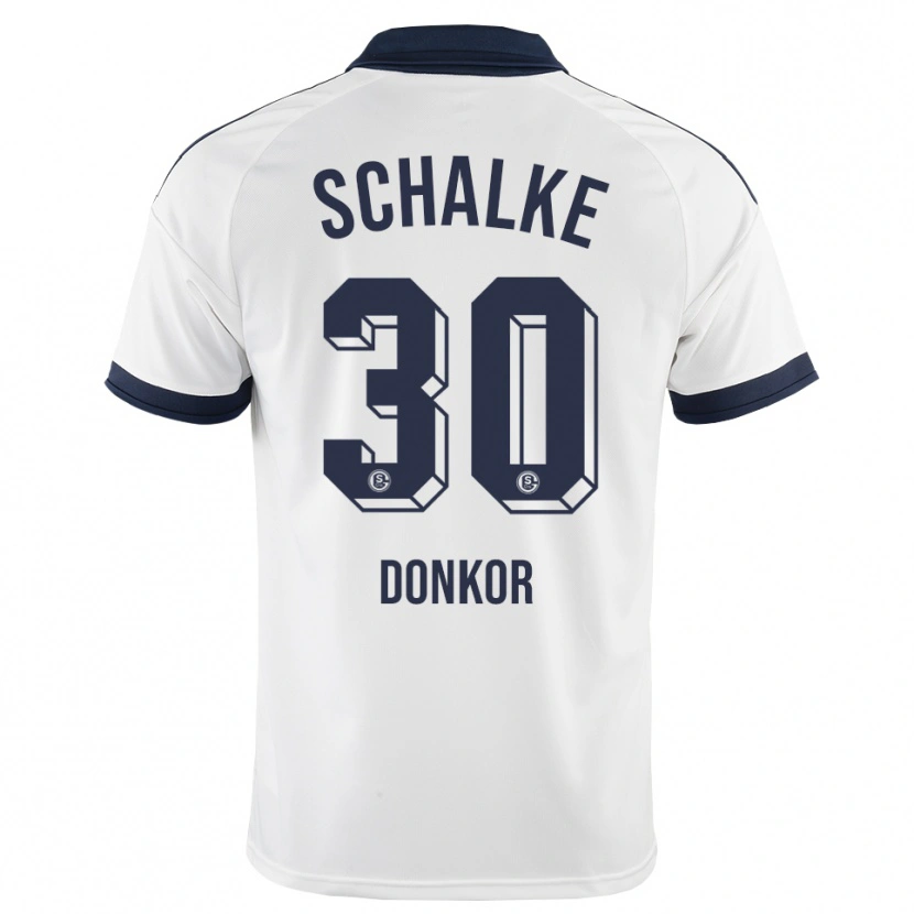 Danxen Pánské Anton Donkor #30 Černá Bílá Daleko Hráčské Dresy 2026/27 Dres