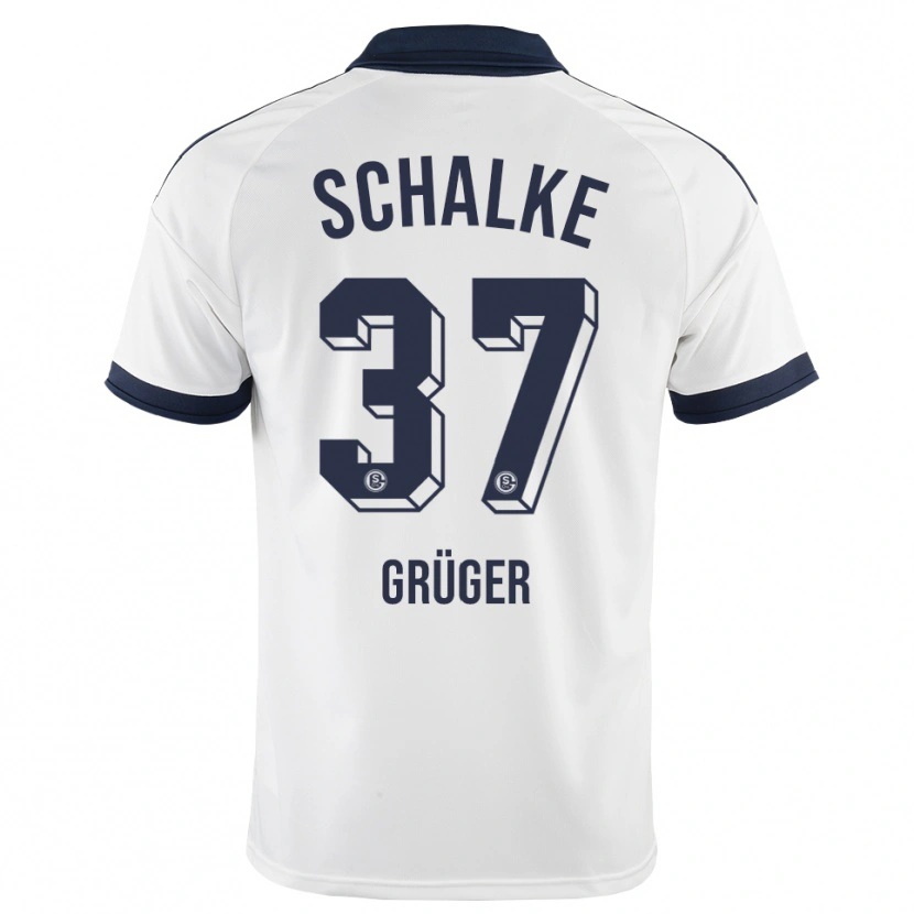 Danxen Pánské Max Grüger #37 Černá Bílá Daleko Hráčské Dresy 2026/27 Dres
