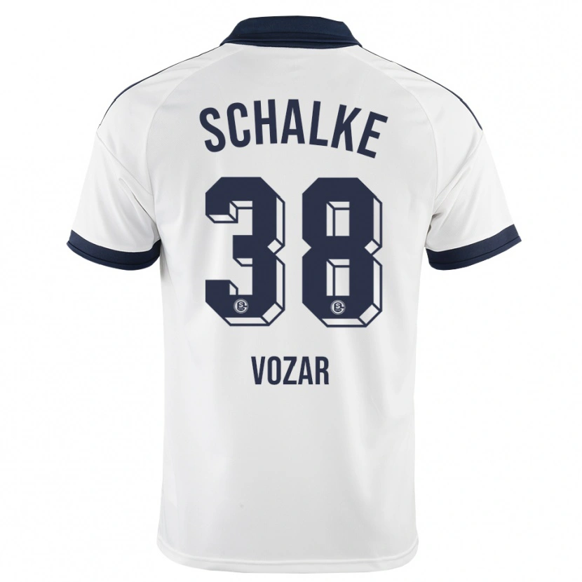 Danxen Pánské Luca Vozar #38 Černá Bílá Daleko Hráčské Dresy 2026/27 Dres