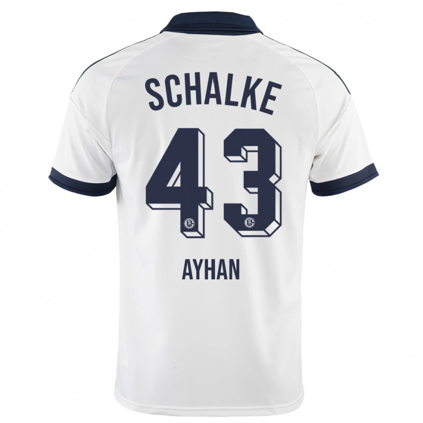 Danxen Pánské Mertcan Ayhan #43 Černá Bílá Daleko Hráčské Dresy 2026/27 Dres
