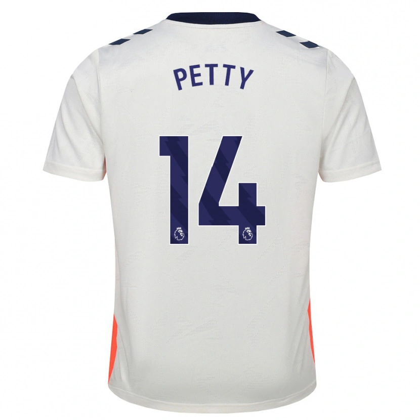 Danxen Pánské Billy Petty #14 Bílá Oranžová Královská Modrá Daleko Hráčské Dresy 2026/27 Dres