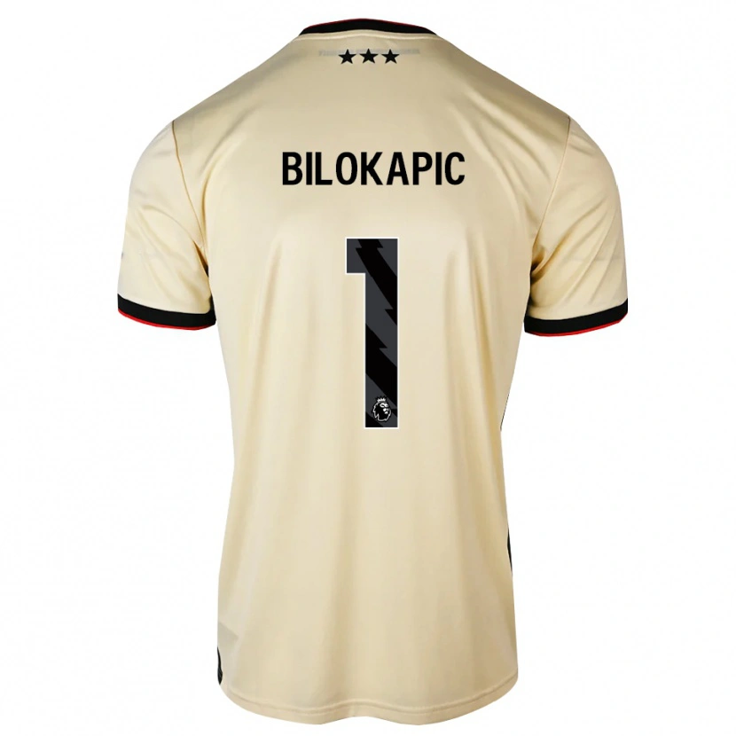 Danxen Pánské Nicholas Bilokapic #1 Citrónový Krém Černá Červená Daleko Hráčské Dresy 2026/27 Dres