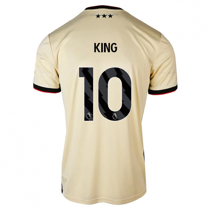 Danxen Pánské Eloise King #10 Citrónový Krém Černá Červená Daleko Hráčské Dresy 2026/27 Dres