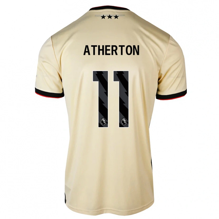 Danxen Pánské Chris Atherton #11 Citrónový Krém Černá Červená Daleko Hráčské Dresy 2026/27 Dres