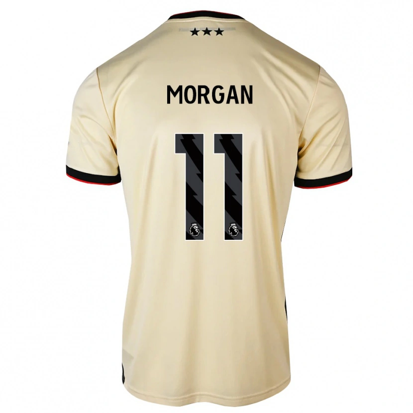 Danxen Pánské Rio Oudnie-Morgan #11 Citrónový Krém Černá Červená Daleko Hráčské Dresy 2026/27 Dres