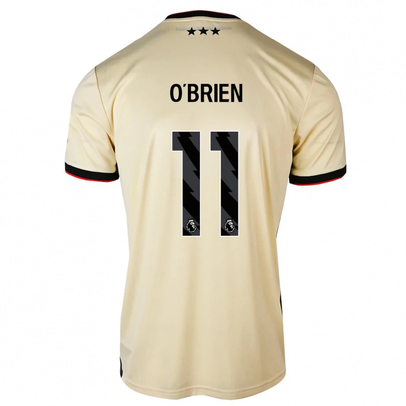 Danxen Pánské Lucy O'brien #11 Citrónový Krém Černá Červená Daleko Hráčské Dresy 2026/27 Dres
