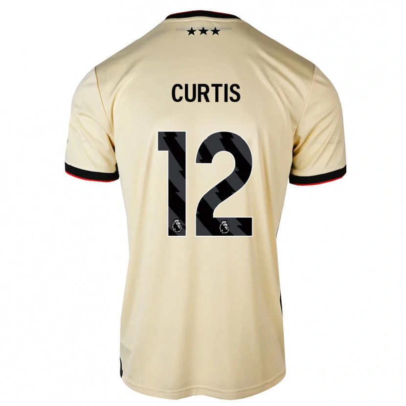 Danxen Pánské Henry Curtis #12 Citrónový Krém Černá Červená Daleko Hráčské Dresy 2026/27 Dres