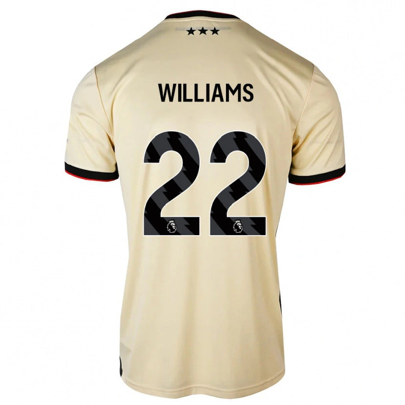 Danxen Pánské Evie Williams #22 Citrónový Krém Černá Červená Daleko Hráčské Dresy 2026/27 Dres
